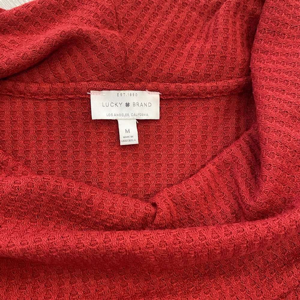 Lucky Brand Cowl Neck Sweater - Picture 2 of 2